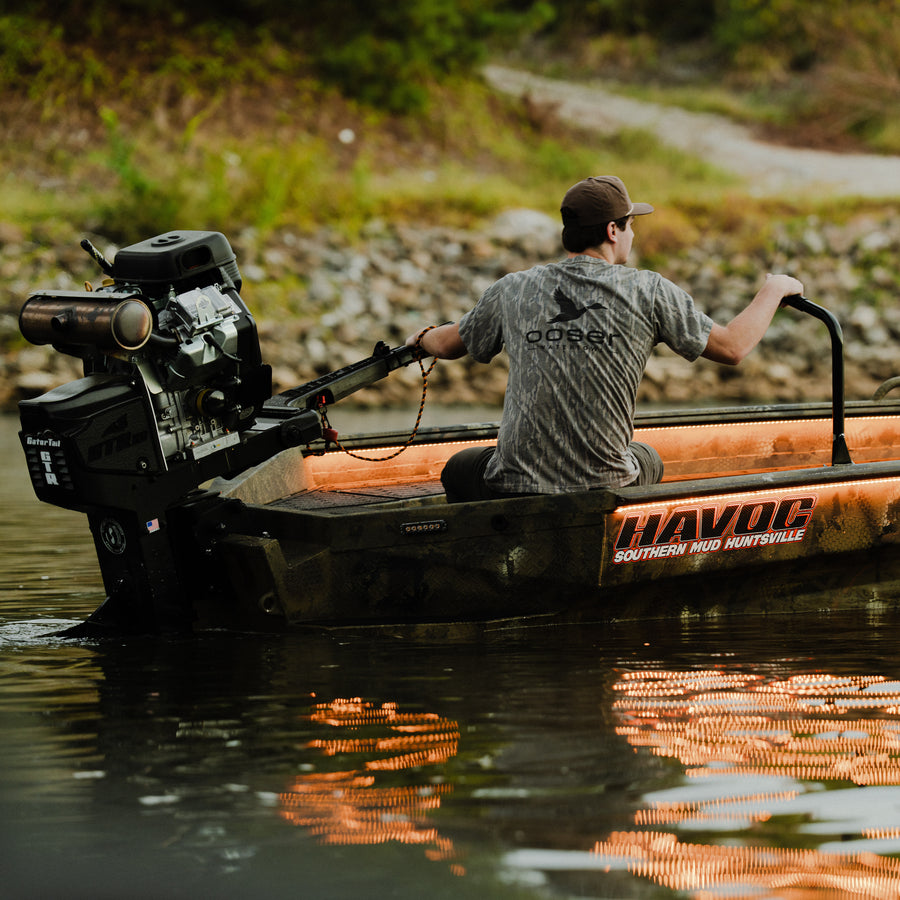 Ooser Logo Tee | Washed Bottomland